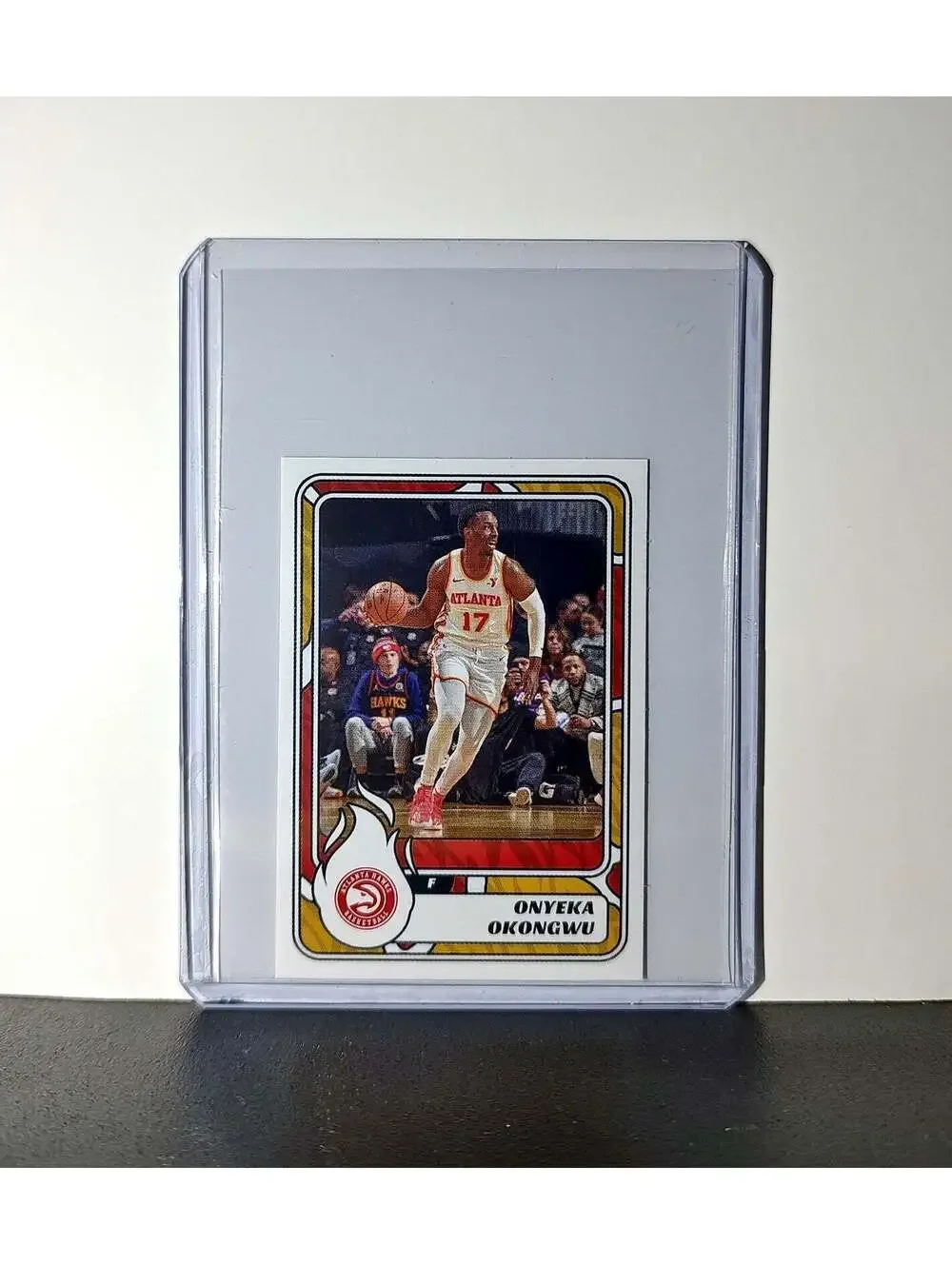 Onyeka Okongwu 2024-25 Panini NBA #101 Sticker Card Atlanta Hawks